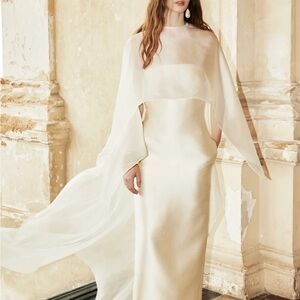 Huong Boutique Charlotte Dress Elegant Cream Evening Gown